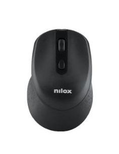 MOUSE NILOX WIRELESS SILENT 1600DPI 3 BOTONES BLACK