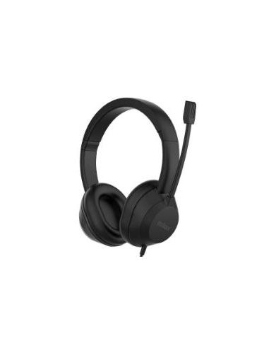 AURICULAR + MIC NILOX NXAUSB02 USB DIADEMA BLACK