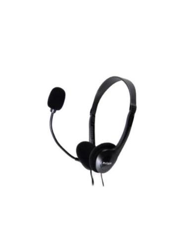 AURICULAR + MIC NILOXN BASIC USB DIADEMA BLACK