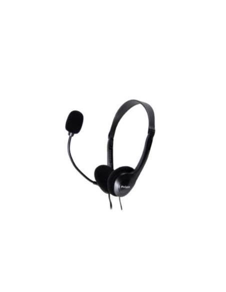AURICULAR + MIC NILOXN BASIC USB DIADEMA BLACK