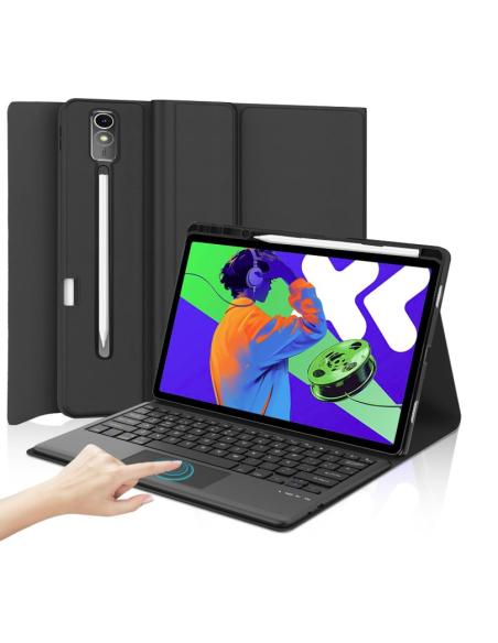 FUNDA TABLET HT FOLIO + TECLADO + TOUCHPAD BLUETOOTH BLACK LENOVO IDEA TAD PRO 12.7