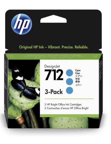CARTUCHO HP 712 CYAN DESIGNJET T230 T250 T630...