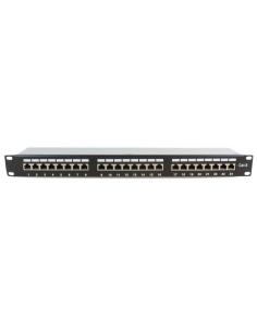 PATCH PANEL MICROCONNECT 24 PUERTOS RJ45 FTP CAT. 6A