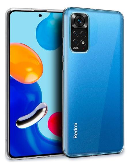 FUNDA MOVIL BACK COVER COOL SILICONA TRANSPARENTE XIAOMI REDMI NOTE 11 / NOTE 11S