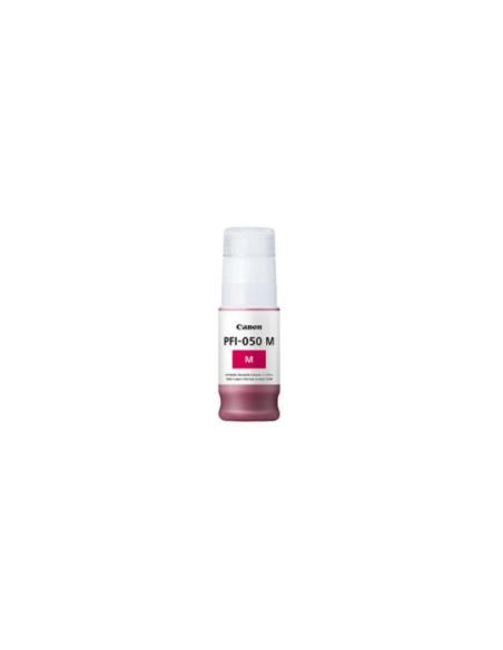 BOTE DE TINTA CANON PFI-050 MAGENTA 70ML PARA IMAGEPROGRAF TC-20