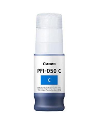 BOTE DE TINTA CANON PFI-050 CYAN 70ML PARA...