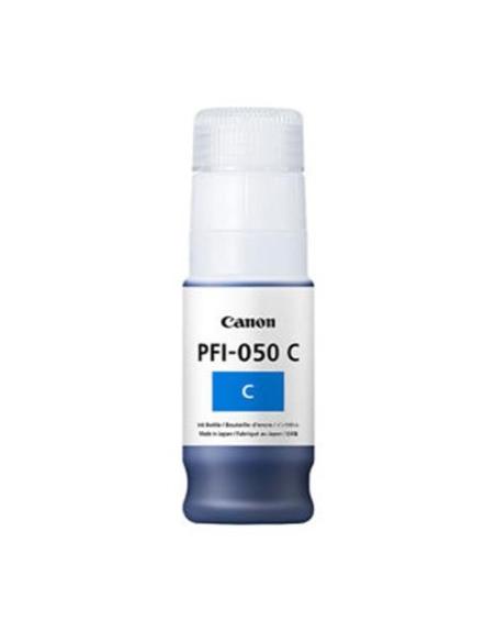 BOTE DE TINTA CANON PFI-050 CYAN 70ML PARA IMAGEPROGRAF TC-20