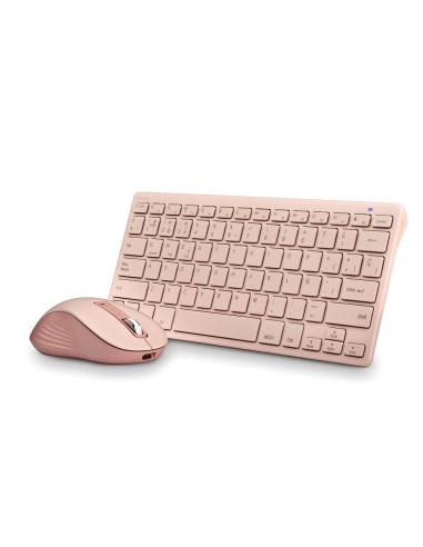 TECLADO + MOUSE NGS WIRELESS FANTASY KIT PINK
