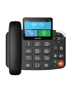 TELEFONO FIJO MAXCOM MM42D SE 4G ANDROID 12 BLACK
