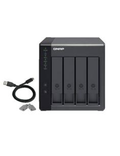 CABINA ALMACENAMIENTO QNAP TR-004 4 BAHIAS SATA USB3.2 BLACK