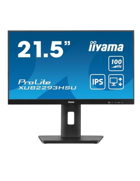 MONITOR IIYAMA 21.5 IPS FHD PROLITE XUB2293HSU-B7 1920X1080 1MS 100HZ HDMI DP USB MM PIV / REG BLACK