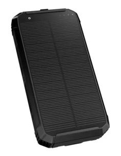 BATERIA EXTERNA PLATINET SOLAR 10.000MAH 2XUSB + USB-C...