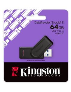 MEMORIA USB 3.2 64GB KINGSTON DTXS BLACK