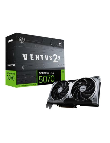 TARJETA GRAFICA PCIE NVIDIA GF RTX 5070 VENTUS OC 12GB DDR7 3XDP HDMI