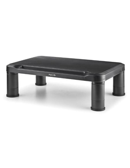 SOPORTE MONITOR NGS ELEVADOR SCREEN STAND BLACK