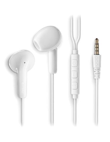 AURICULAR IN-EAR + MIC NGS CROSS FLIP JACK WHITE