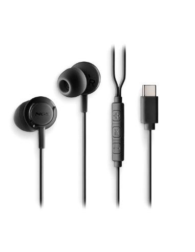 AURICULAR IN-EAR + MIC NGS CROSS STEP USB-C BLACK