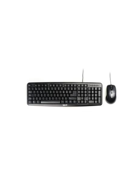 TECLADO + MOUSE IGGUAL COM-CK-BASIC USB BLACK