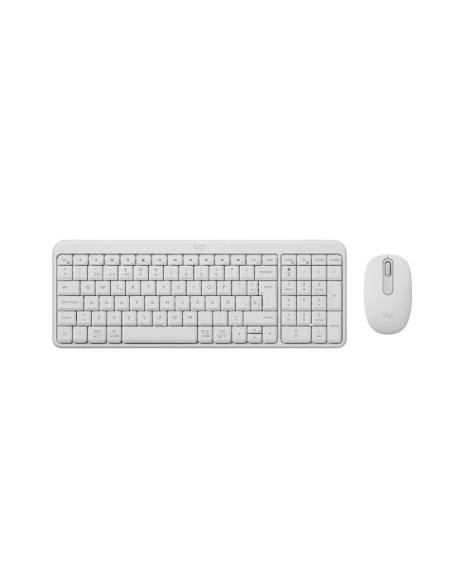 TECLADO + MOUSE LOGITECH WIRELESS MK250 WHITE