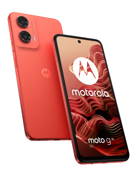 SMARTPHONE MOTOROLA G35 6.72 OC 8GB 256GB 5G ANDROID 15 GUAVA RED
