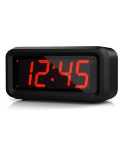 RELOJ DESPERTADOR DIGITAL BLACK / RED