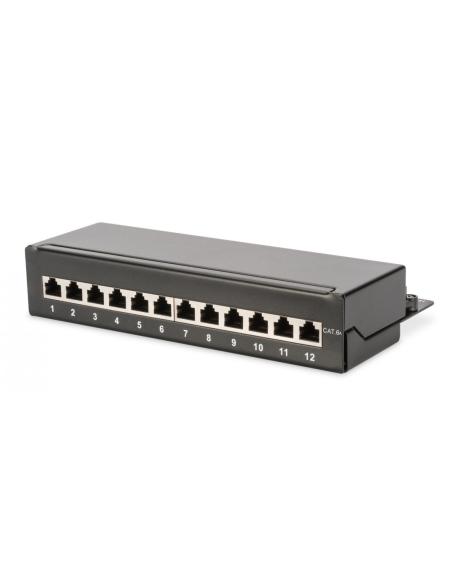 PATCH PANEL DIGITUS 12 PUERTOS RJ45 CAT. 6A