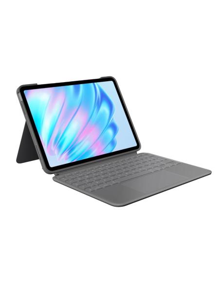 FUNDA TABLET + TECLADO LOGITECH COMBO TOUCH GREY IPAD AIR M2 11 (1ª GEN) / AIR M3 11  (1ª GEN)