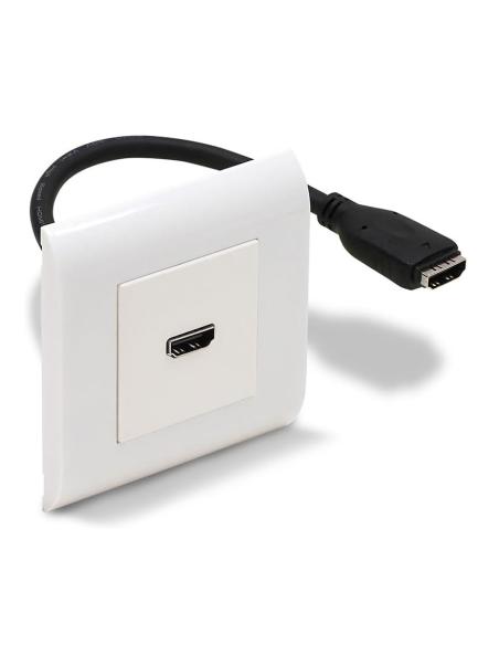 MODULO CAJA PARED KABLEX 1P HDMI HEMBRA