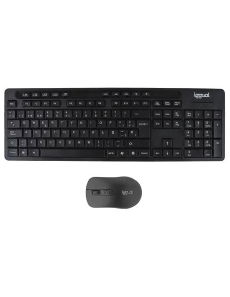 TECLADO + MOUSE IGGUAL WIRELESS WMK-BUSINESS2 BLACK