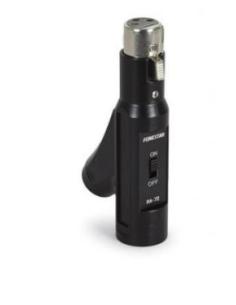 BASE DE MICROFONO FONESTAR XLR ROSCA ESTANDAR BLACK