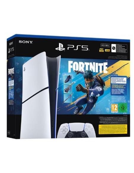 CONSOLA SONY PS5 825GB DIGITAL SLIM CHASIS E + FORNITE COBALT STAR