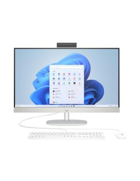ORDENADOR ALL IN ONE HP 27-CR0089NS CI5 1334U 16GB 512GB SSD 27 FHD WEBCAM W11 SILVER