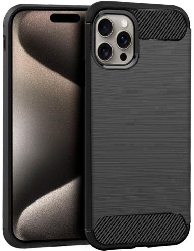 FUNDA MOVIL BACK COVER COOL CARBON BLACK IPHONE...