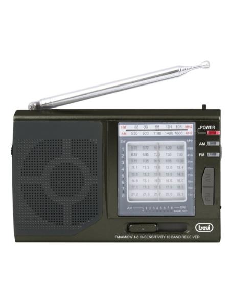 RADIO TREVI MB 728 RETRO PORTABLE RADIO FM BLACK
