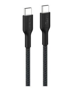 CABLE BELKIN USB-C MACHO / USB-C MACHO TRENZADO 240W 1M...