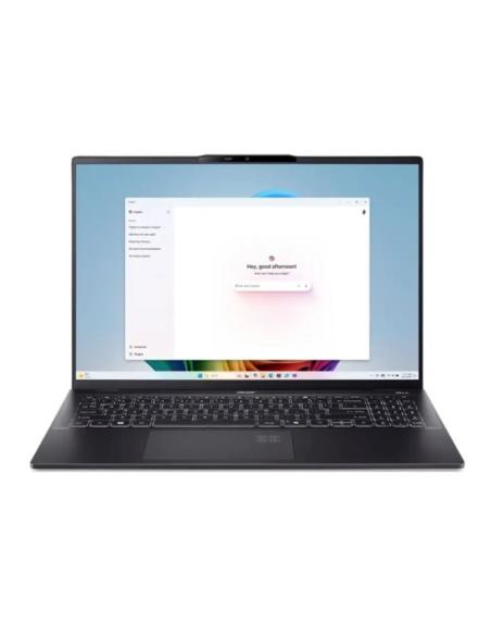 PORTATIL ACER SWIFT 16 AI SF16-51 CORE ULTRA 9 288V 32GB 1TB SSD 16 OLED W11 BLACK