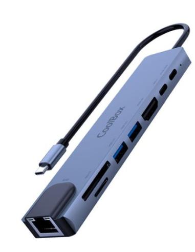 PUERTO REPLICADOR USB-C COOLBOX HDMI + RJ45 +...