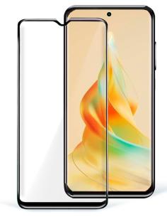 PROTECTOR COOL CRISTAL TEMPLADO 3D BLACK OPPO RENO 8T