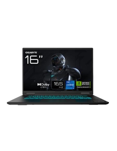 PORTATIL GIGABYTE A16 CVH CI7 13620H 32GB 1TB SSD RTX 5060 8GB 16 IPS 165HZ FREEDOS BLACK