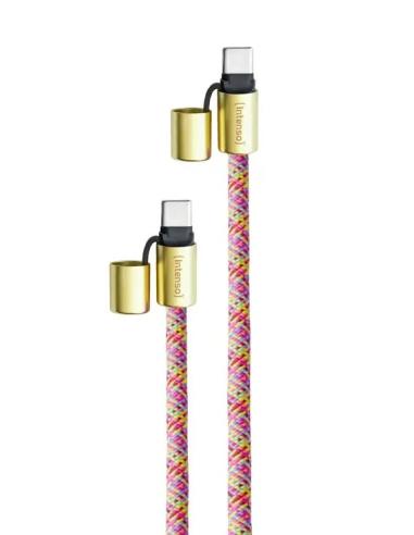 CORDON UNIVERSAL INTENSO CABLE USB-C MIX NEON...