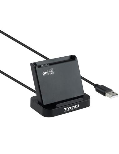LECTOR DE TARJETAS CHIP DNIE TOOQ VISION USB BLACK