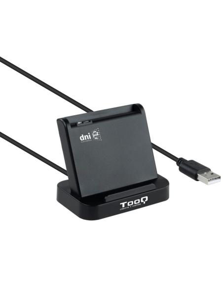 LECTOR DE TARJETAS CHIP DNIE TOOQ VISION USB BLACK