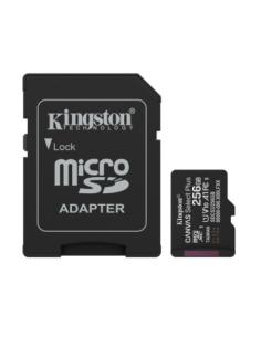 MEMORIA MICRO SD 256GB KINGSTON CLASS 10 + ADAPTADOR SD