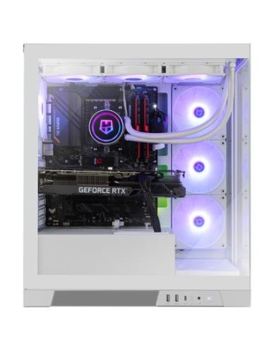 CAJA MEDIATORRE ATX NOX HUMMER GLOCK RGB WHITE...