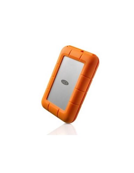 DISCO DURO USB-C 1TB LACIE RUGGED 2.5 SILVER / ORANGE
