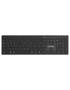 TECLADO NILOX WIRELESS NXKBW01B BLUETOOTH BLACK