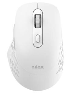 MOUSE NILOX WIRELESS SILENT DUAL 1600DPI 6 BOTONES WHITE