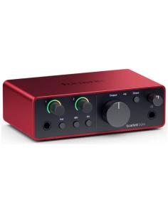 INTERFAZ DE AUDIO FOCUSRITE SCARLETT SOLO 4G RED
