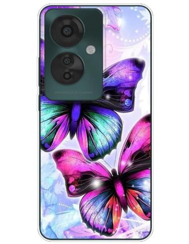 FUNDA MOVIL BACK COVER HT SILICONA BUTTERFLIES...