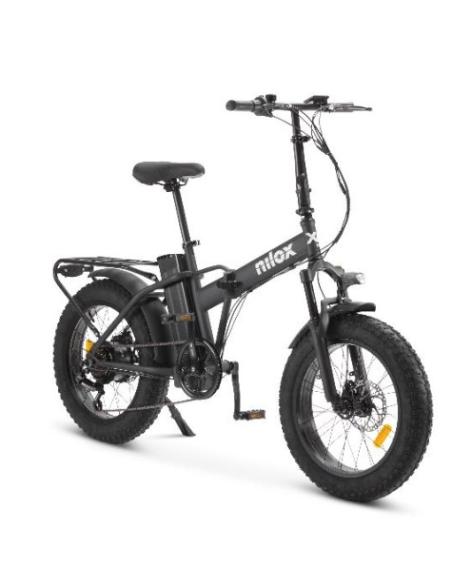BICICLETA ELECTRICA NILOX EBIKE X8 PRO SUSPENSION DELANTERA BLACK